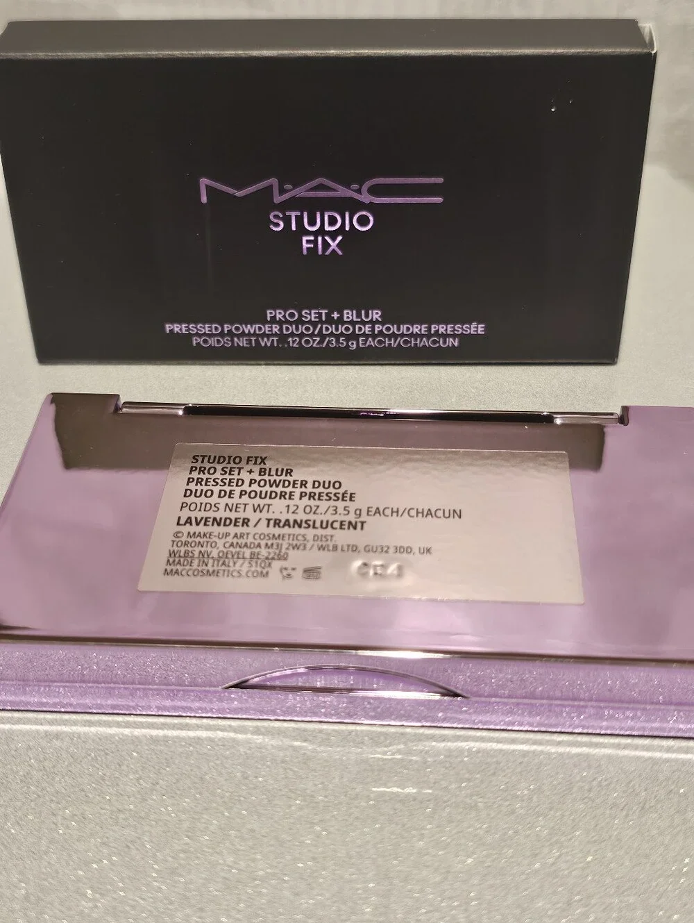 MAC Studio Fix Pro Set + Blur Pressed Powder Duo 12oz/3.5g Each